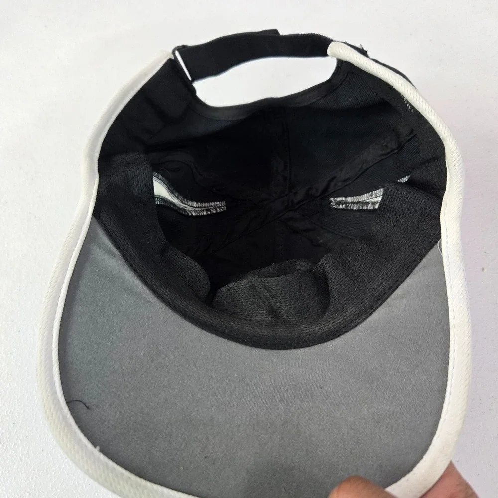 Adidas Men Hat One Size Black Baseball Cap‎ Climacool Adizero Logo Adjustable